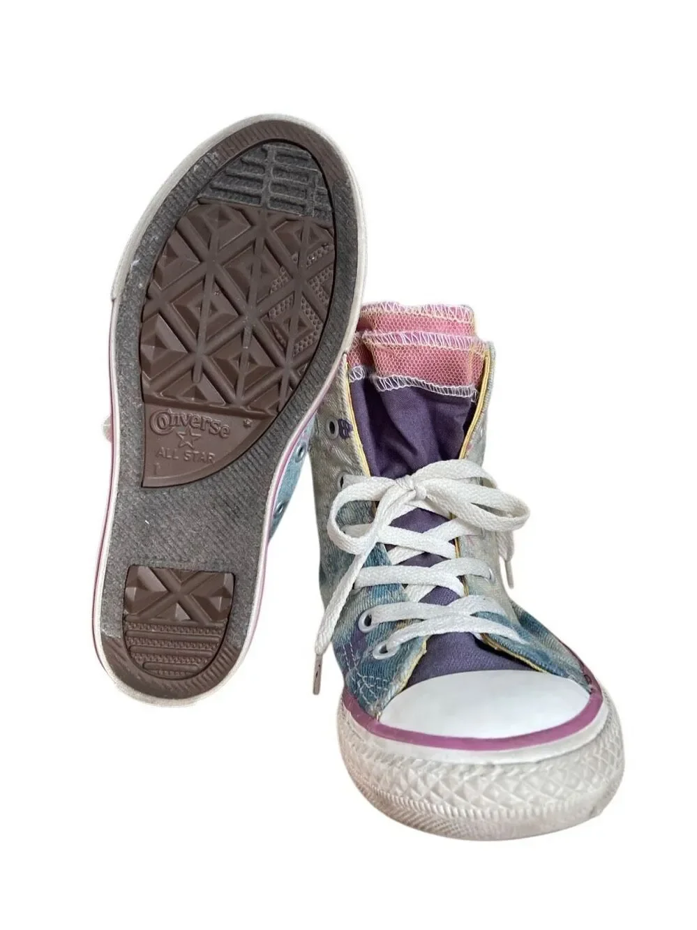 Converse Chuck Taylor All Star Party Hi Trainer Girls Size 1